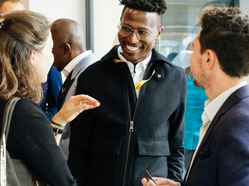 Small talk at networking events: What brought you to this event - Japanese lesson